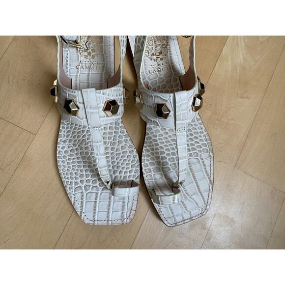 Vince Camuto "Dailette" studded toe loop Women **Missized** 8 &8.5 NEW sandal - Picture 3 of 7